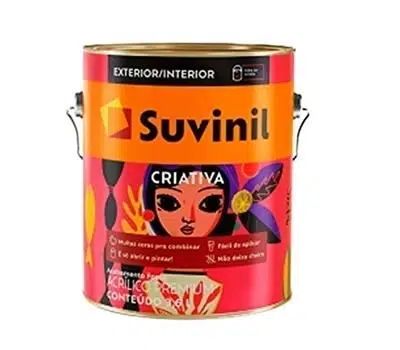 4 - Tinta Acrílica Criativa SUVINIL