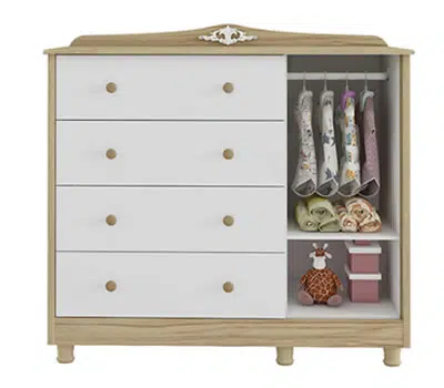 Cômodas para Bebês com Pés