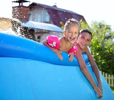 Materiais das Piscinas infantis