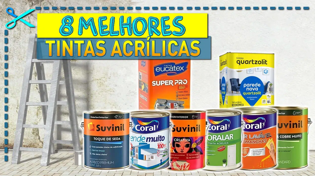Melhores Tintas Acrílicas Para Parede