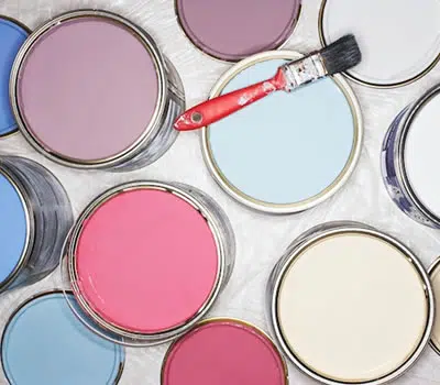 Tamanho das Latas das Tintas Acrílicas para Parede