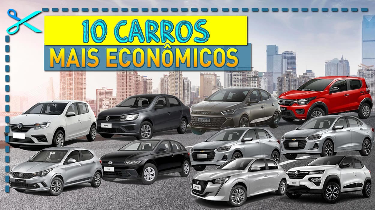 10 Carros Mais Econômicos do Brasil