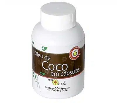 7 - Óleo de Coco Extravirgem em Cápsula APIS FLORA