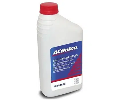 8 - Óleo 10w40 ACDELCO