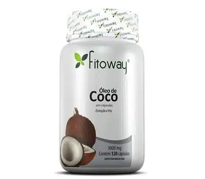 8 - Óleo de Coco em Cápsula FITOWAY