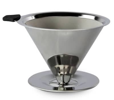 1 - Coador de Café Pour Over em Aço Inox BIALETTI