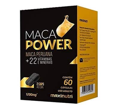 3 - Maca Peruana Maca Power + 22 Vitaminas e Minerais MAXINUTRI