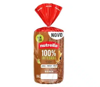 3 - Pão de Forma 100% Integral NUTRELLA