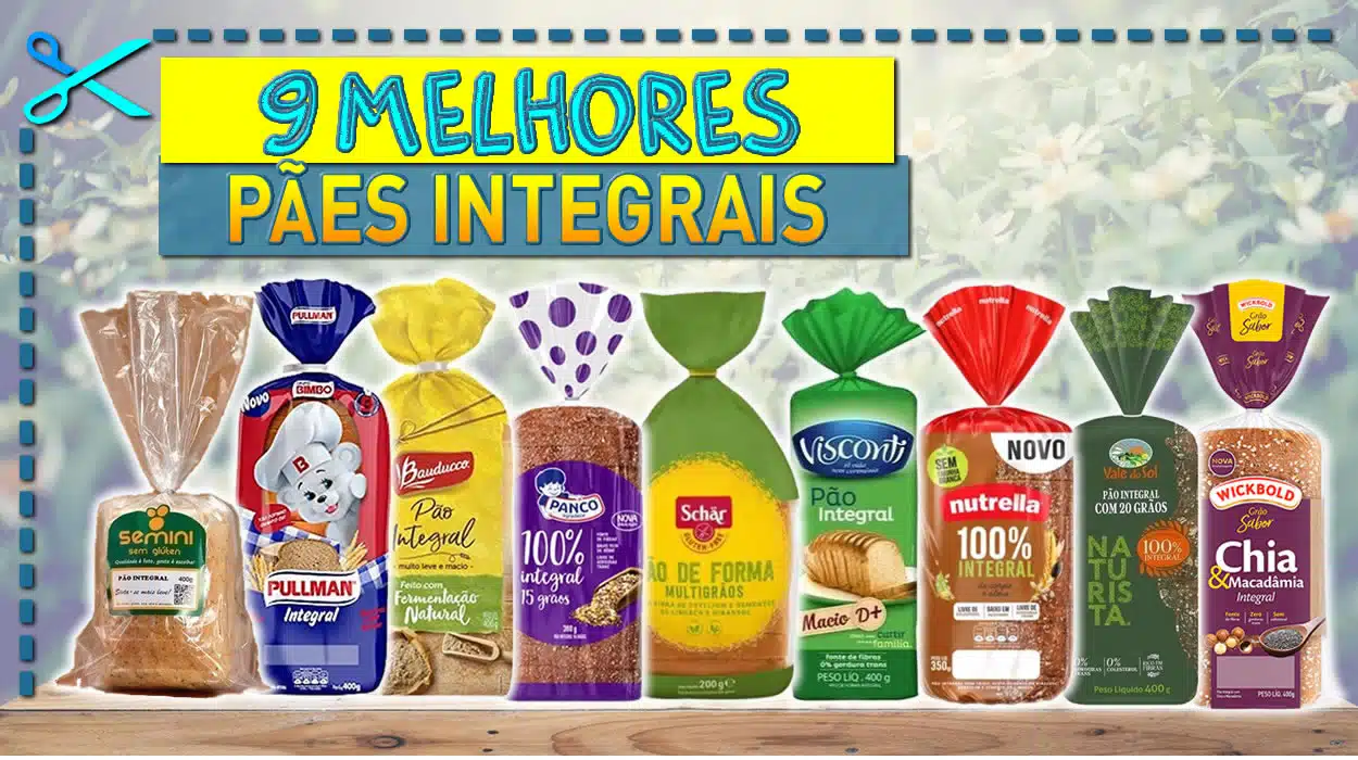 Melhores Pães de Forma Integrais