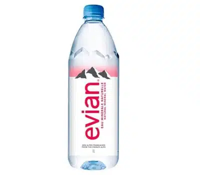1 - Água Mineral Evian sem Gás