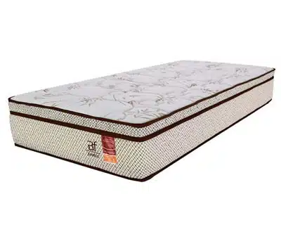 1 - Colchão de Solteiro com Molas Ensacadas Bamboo BF COLCHÕES