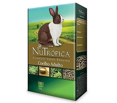 1 - Ração Super Premium para Coelhos NUTRÓPICA