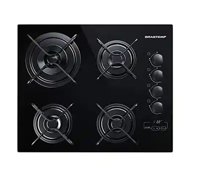 2 - Cooktop 4 Bocas a Gás Duplachama e Timer Touch BRASTEMP