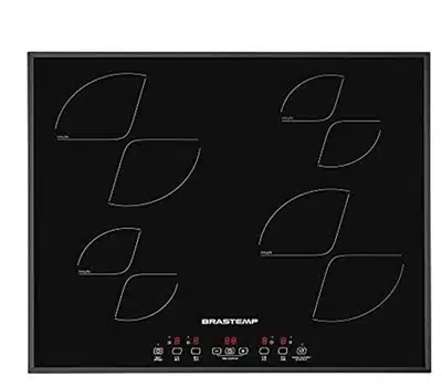 3 - Cooktop 4 Bocas de Indução 220V BRASTEMP