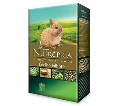 3 - Ração Super Premium para Coelhos Filhotes NUTRÓPICA