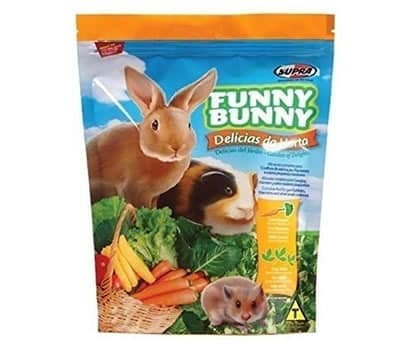 5 - Ração para Coelho Funny Bunny Delícias da Horta SUPRA
