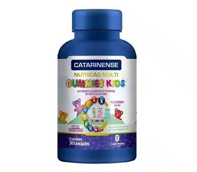7 - Polivitamínico Gummies Kids CATARINENSE NUTRIÇÃO