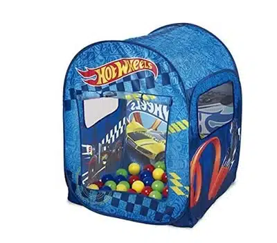 8 - Barraca Infantil com 50 Bolinhas Hot Wheels FUN