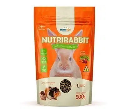 8 - Ração para Coelhos e Roedores Nutrirabbit NUTRICON