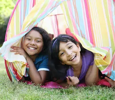 Dimensões e Faixa Etária Indicada das Barracas Infantis