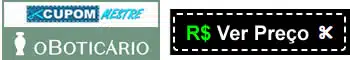 preço oBoticario Cupom Mestre