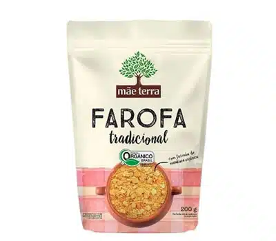 1 - Farofa Pronta Orgânica Tradicional MÃE TERRA