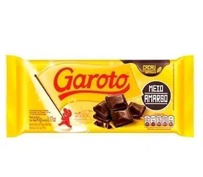 3 - Chocolate Meio Amargo GAROTO