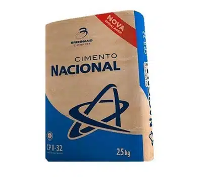 3 - Cimento NACIONAL CP II
