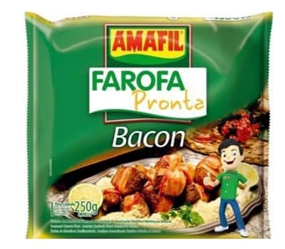 4 - Farofa Pronta Sabor Bacon AMAFIL