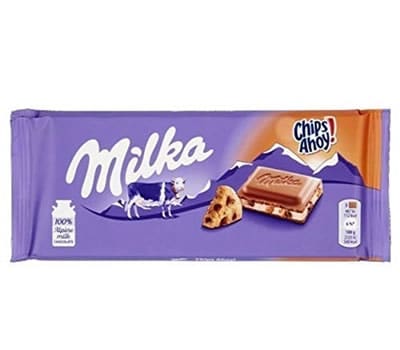 5 - Chocolate Milka Chips Ahoy MILKA