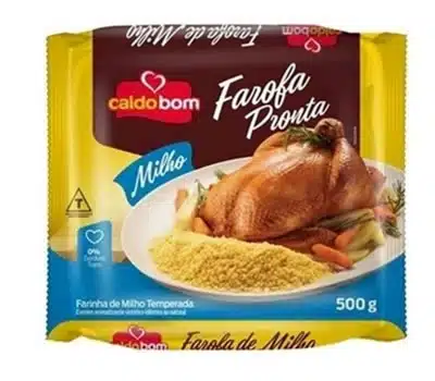 5 - Farofa Pronta de Milho CALDO BOM