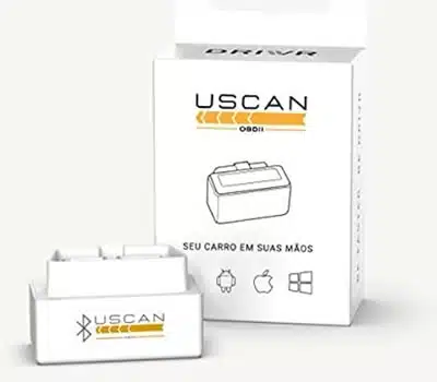 6 - Mini Scanner de Diagnóstico Automotivo DRIVR Uscan