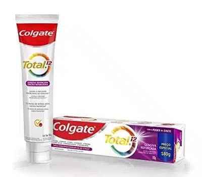 6 - Pasta de Dente COLGATE Total 12 Professional Gengiva Reforçada