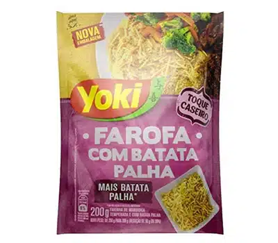 7 - Farofa Pronta com Batata Palha YOKI