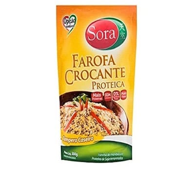 8 - Farofa Crocante Proteica de Soja SORA