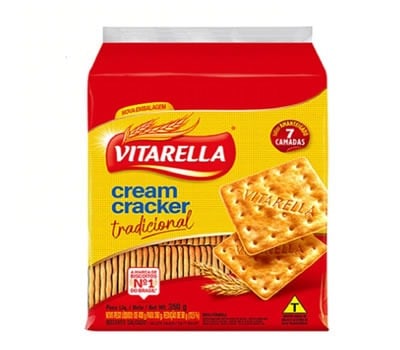 2 - Biscoito Cream Cracker Tradicional VITARELLA