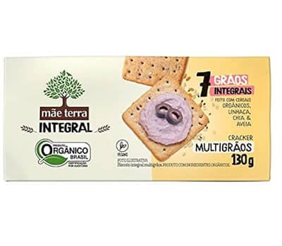 3 - Biscoito Cracker Integral Tribos Original MÃE TERRA