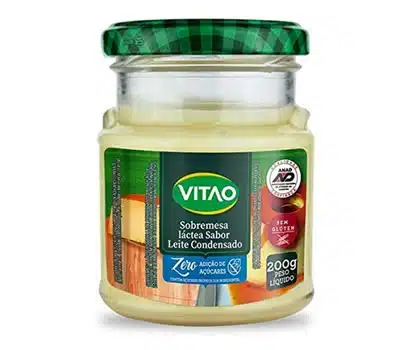 6 - Leite Condensado Zero Adição de Açúcares VITAO