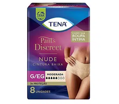 7 - Fralda-Calça TENA Pants Discreet Nude