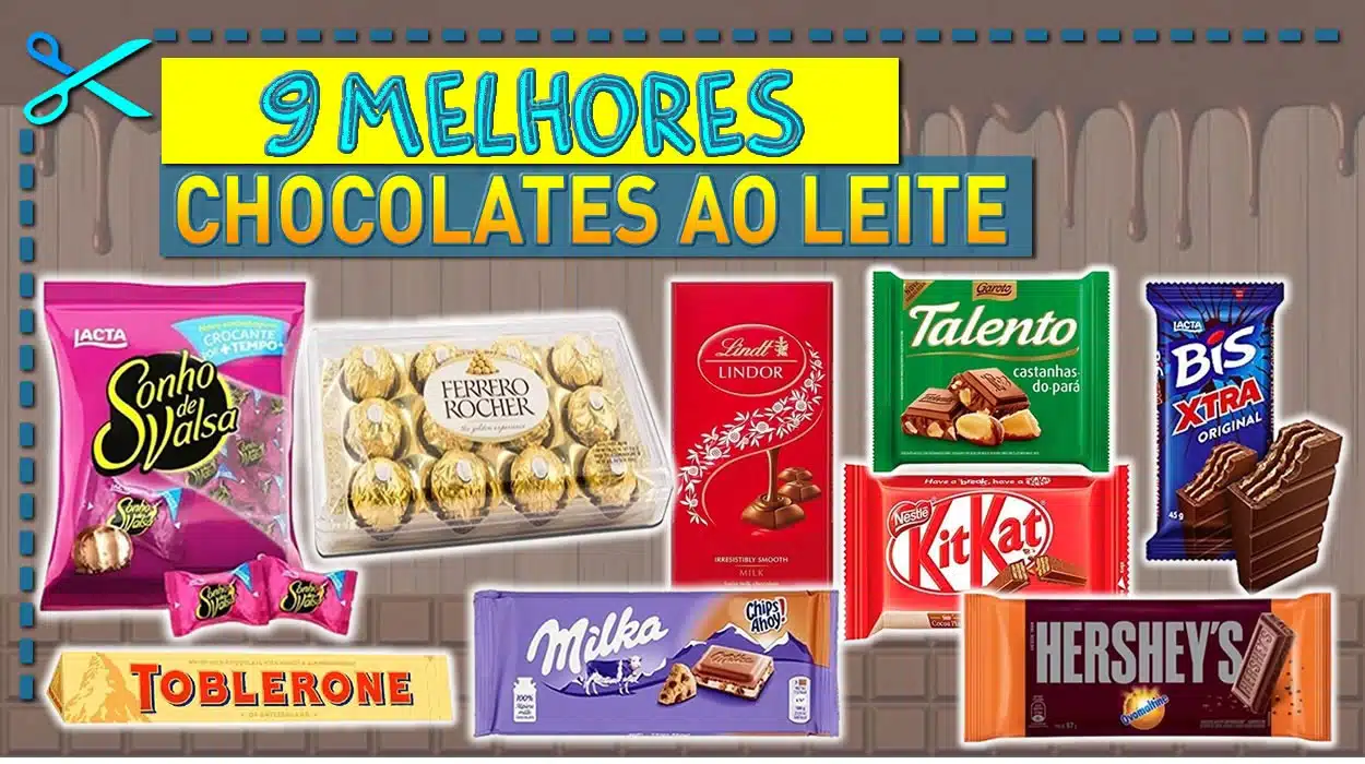 Melhores Chocolates ao Leite