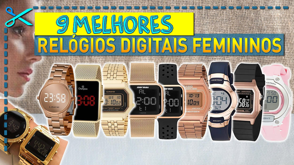 Melhores Relógios Digitais Femininos