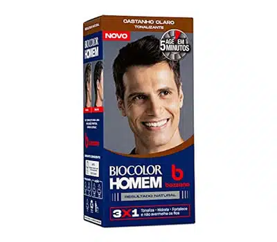 1 - Tonalizante de Cabelo Masculino Biocolor Homem Bozzano COTY