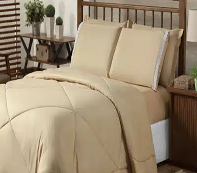 10 - Edredom de Casal DECORA LAR ENXOVAIS Dupla Face Aconchego Poliéster