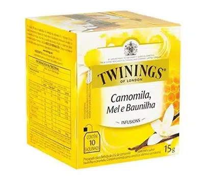 2 - Chá Camomila, Mel e Baunilha TWININGS