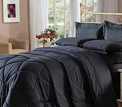 3 - Edredom de Casal PLUMASUL Summer Soft Touch Preto