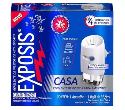 3 - Repelente Elétrico Casa EXPOSIS