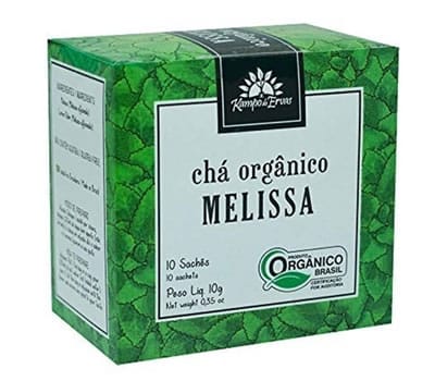 5 - Chá Orgânico Melissa KAMPO DE ERVAS