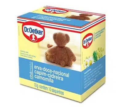 6 - Chá Misto Erva-Doce Nacional, Capim-Cidreira e Camomila DR. OETKER