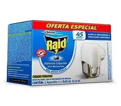 6 - Repelente Elétrico Líquido RAID