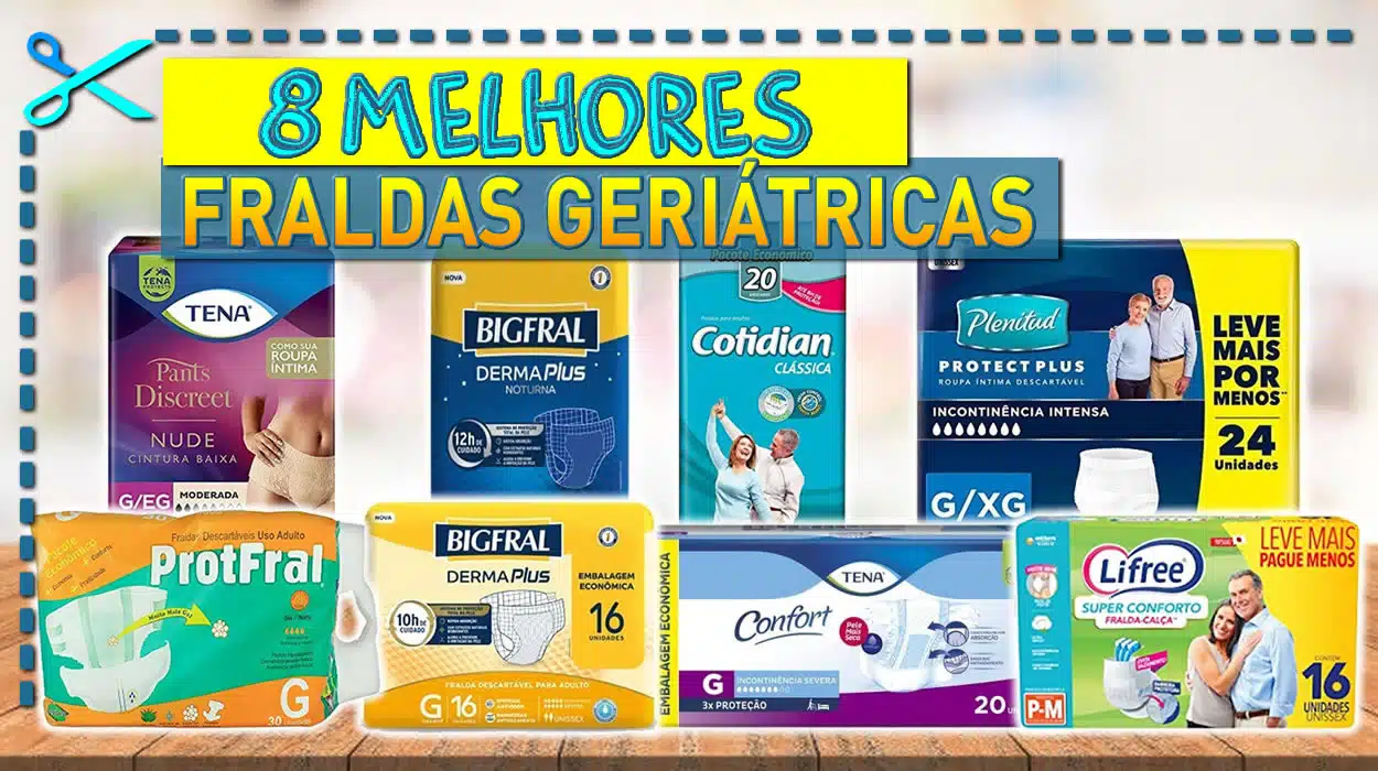 Melhores Fraldas Geriátricas